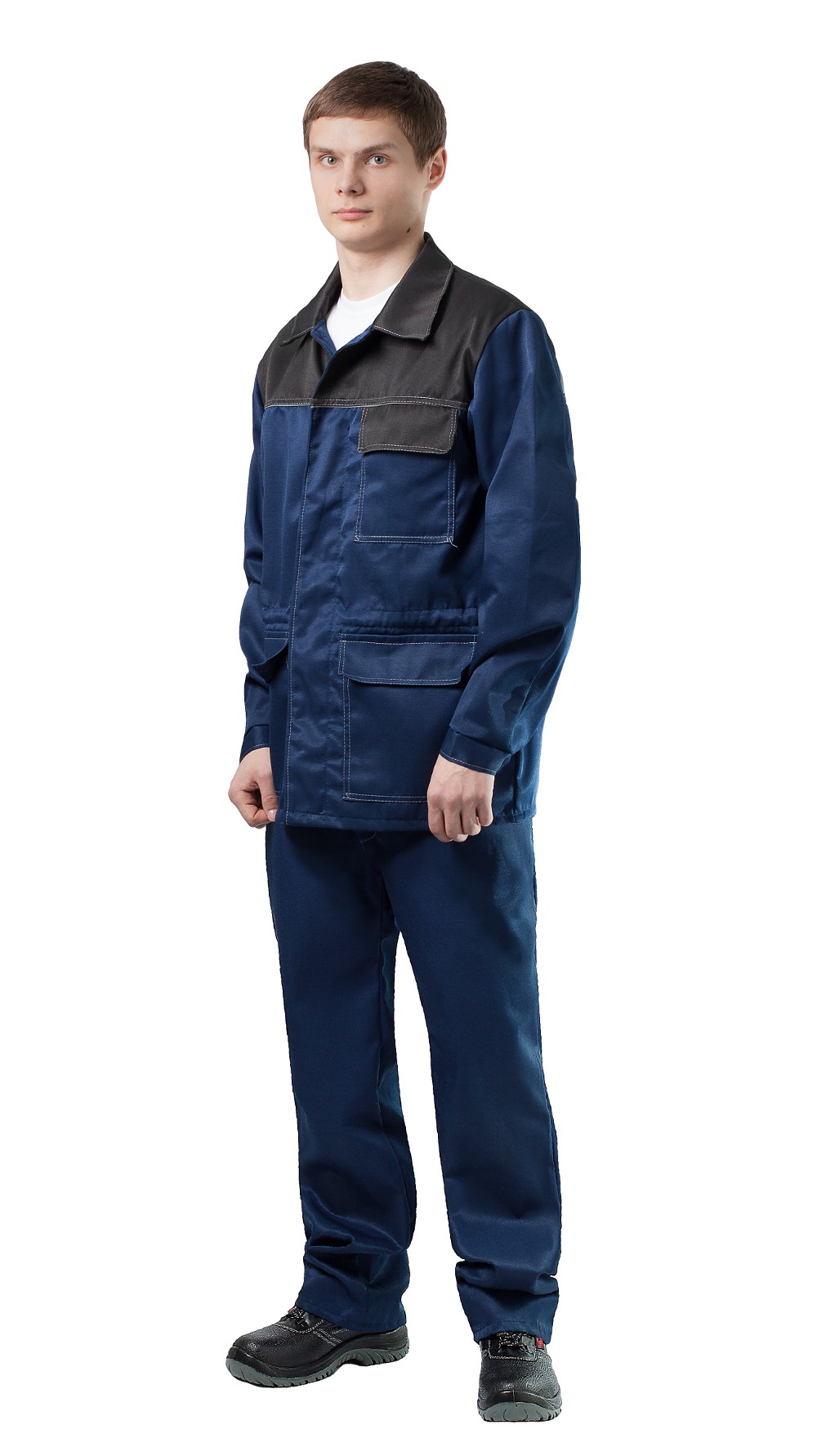 Костюм «ПЕРЕДОВИК» (куртка и брюки) от интернет магазина dnk-specodegda.ru, приобрести костюм «передовик» (куртка и брюки). Фото №3