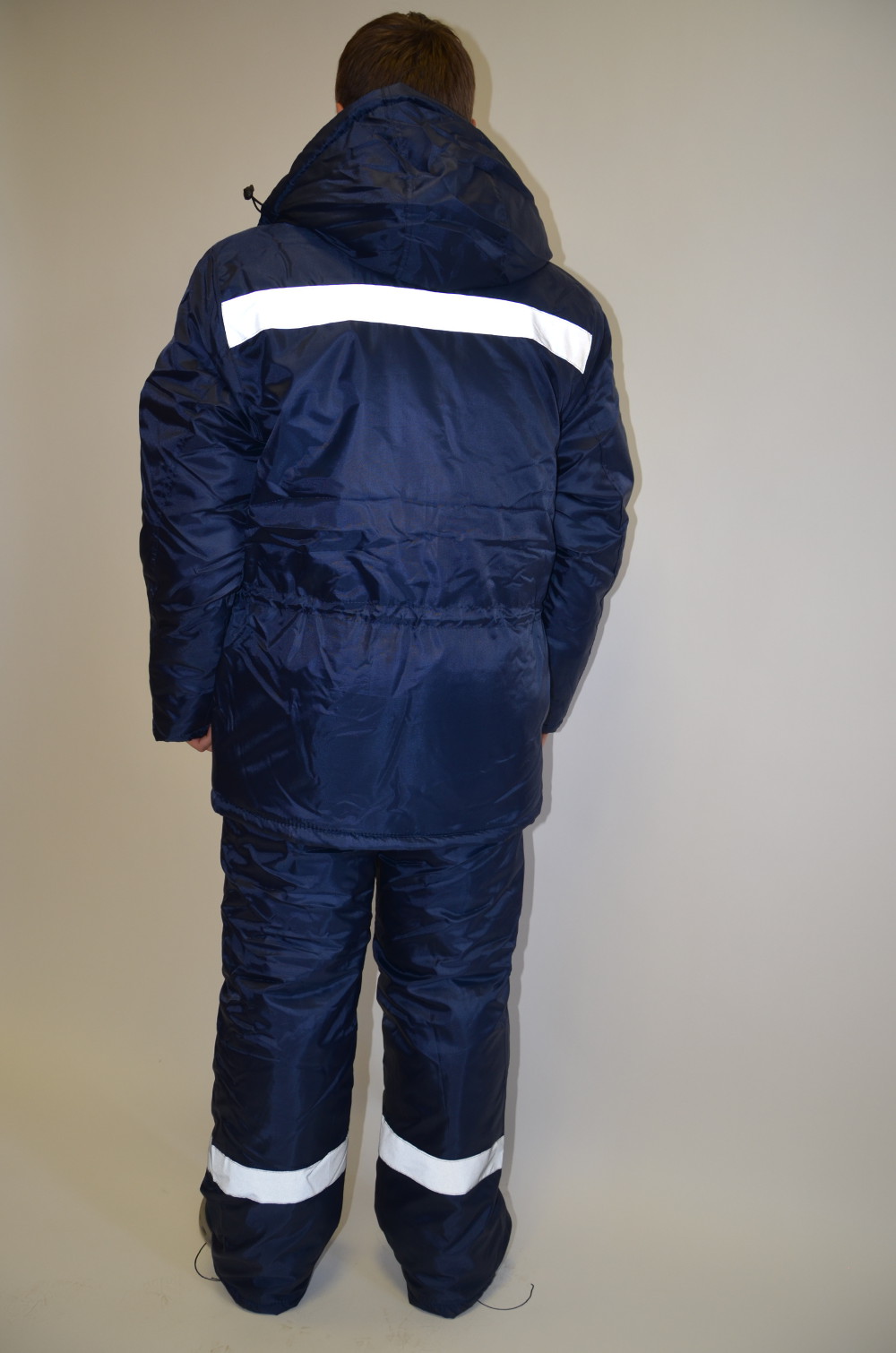 Костюм «Мастер-ПК» (куртка и полукомбинезон), ткань «Оксфорд», цвет тёмно-синий. Фото №2