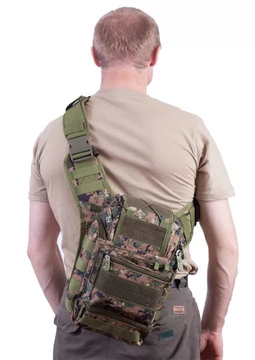 Тактическая плечевая сумка от производителя. Фото �2