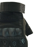 Перчатки тактические короткопалые цвет черный от интернет магазина dnk-kmf.ru, приобрести перчатки тактические короткопалые цвет черный